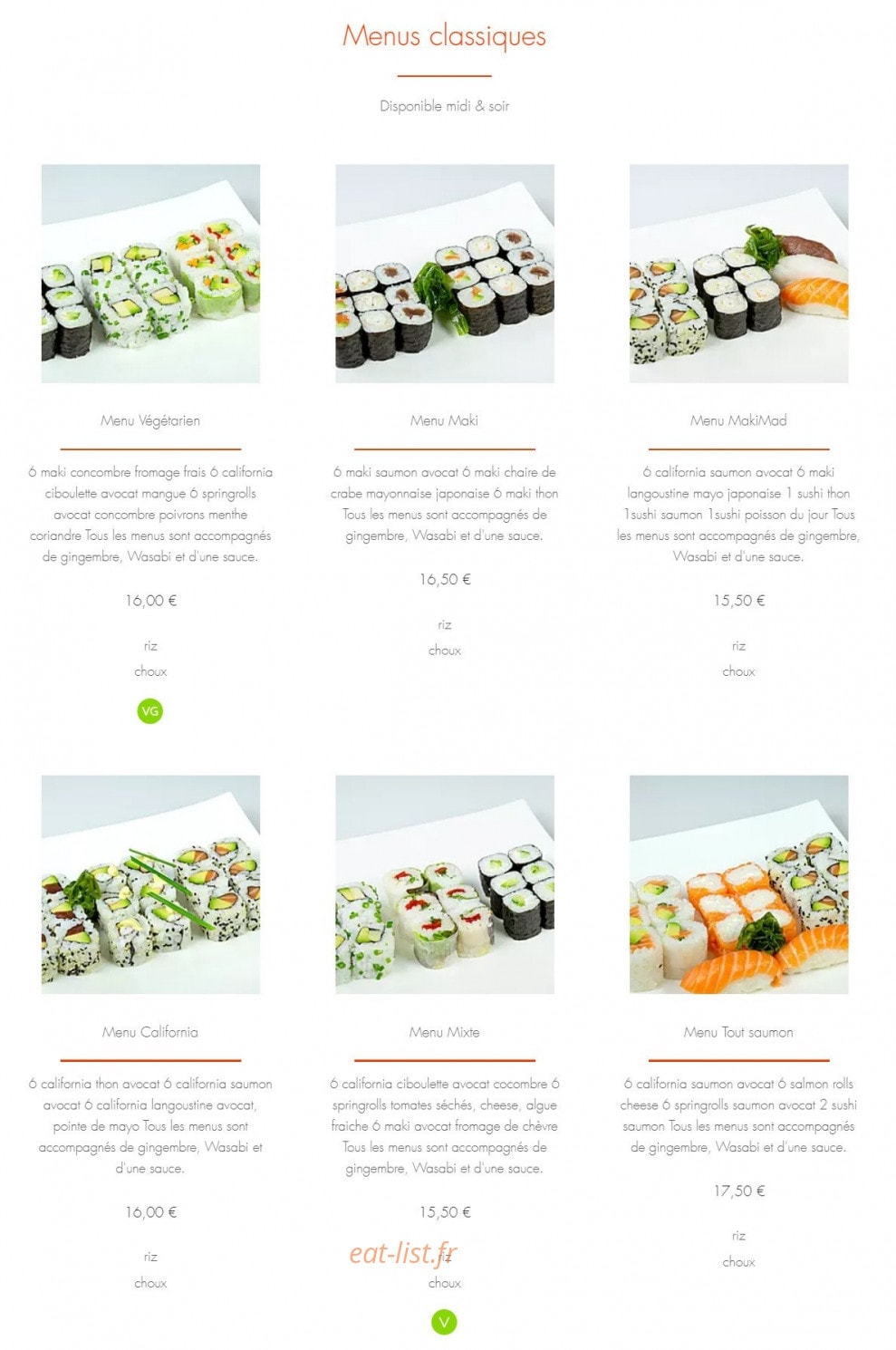 MakiMad — carte page 2