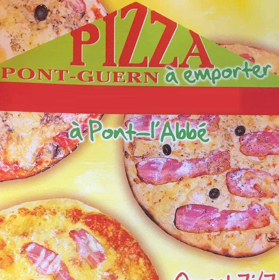 Pizza pont guern — carte page 1