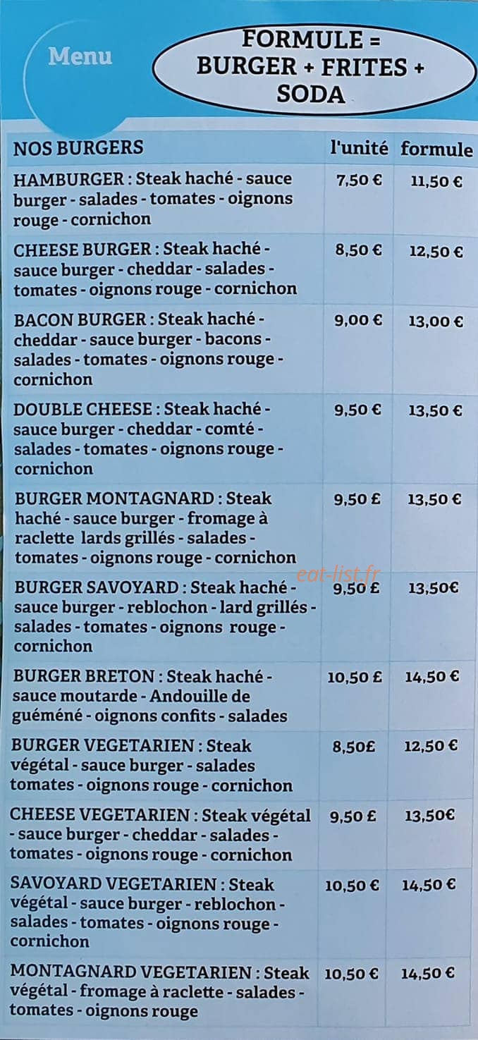 So Fresh — carte page 3