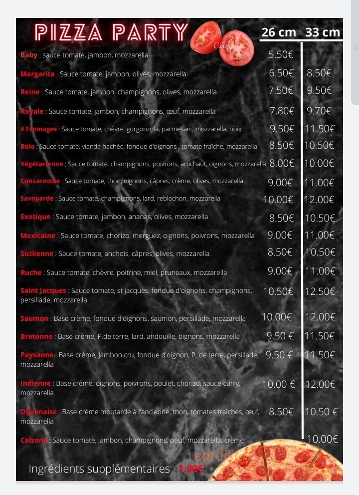 La fabrik — carte page 2