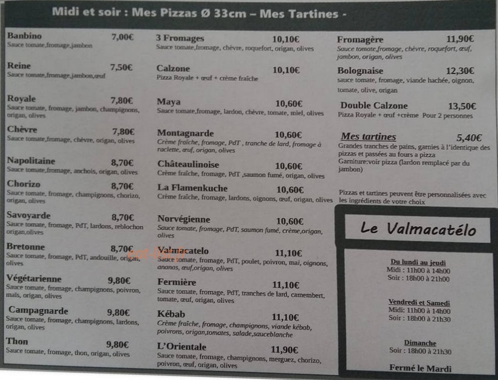 Le Valmacatelo — carte page 2
