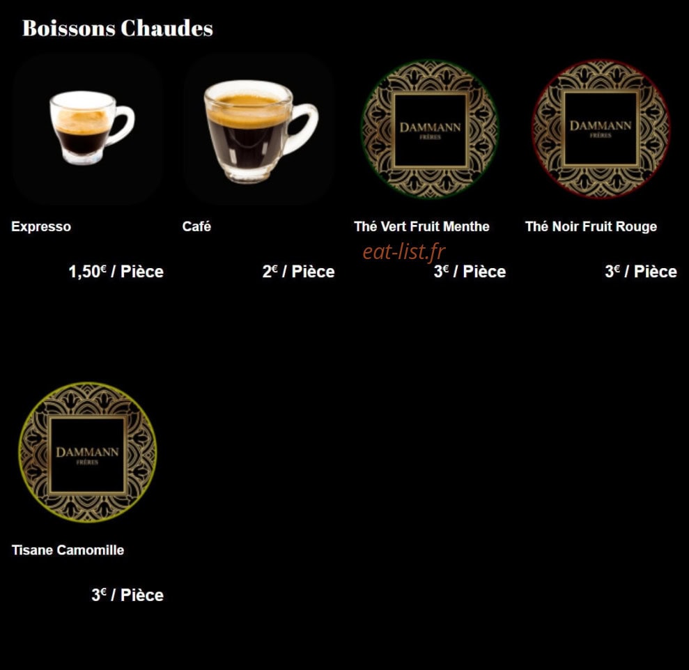 Loas Artisan des Burgers — carte page 6