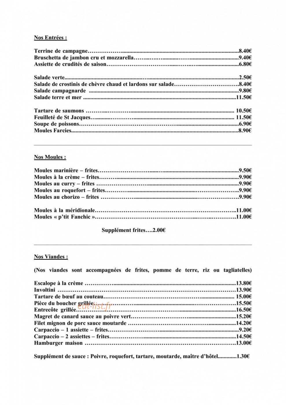 Della Spiaggia — carte page 1