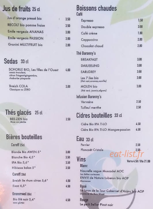 Face au Bowl — carte page 3
