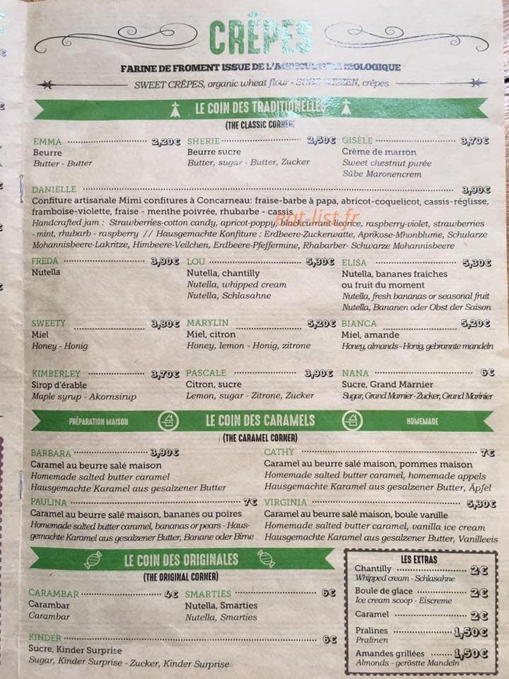 La Bolée — carte page 1
