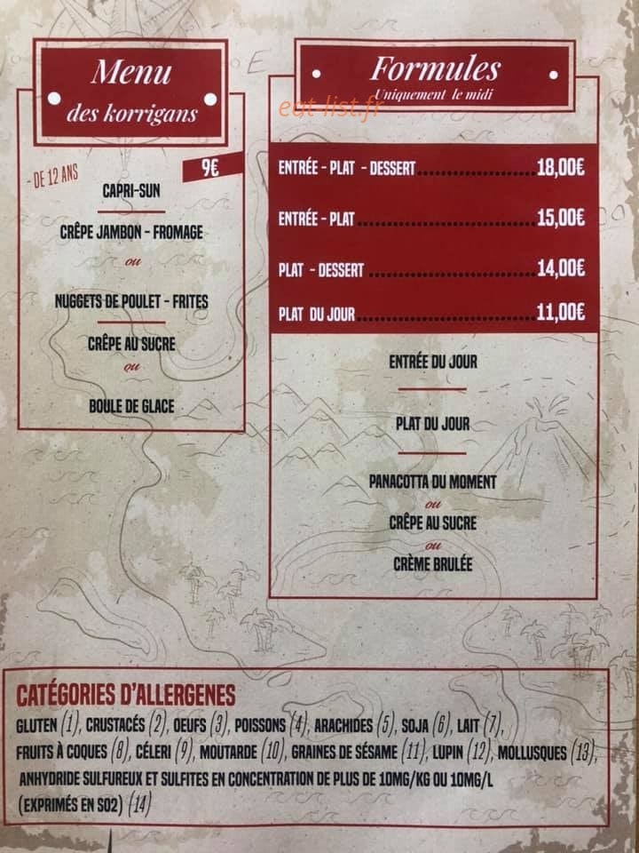 La Flambée — carte page 6