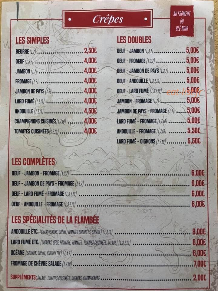 La Flambée — carte page 5