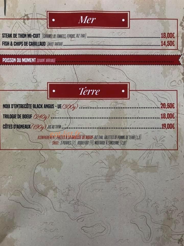 La Flambée — carte page 2