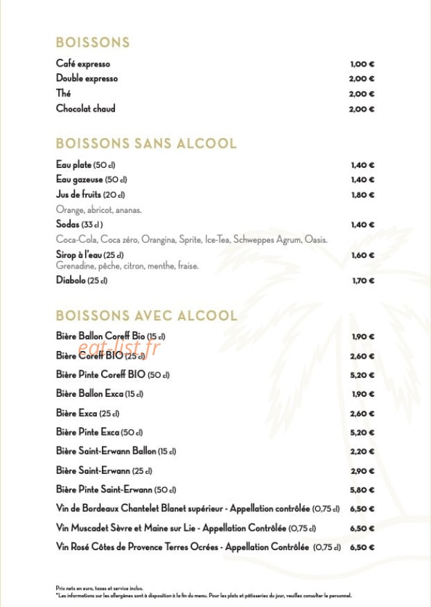 La Petite Île — carte page 8