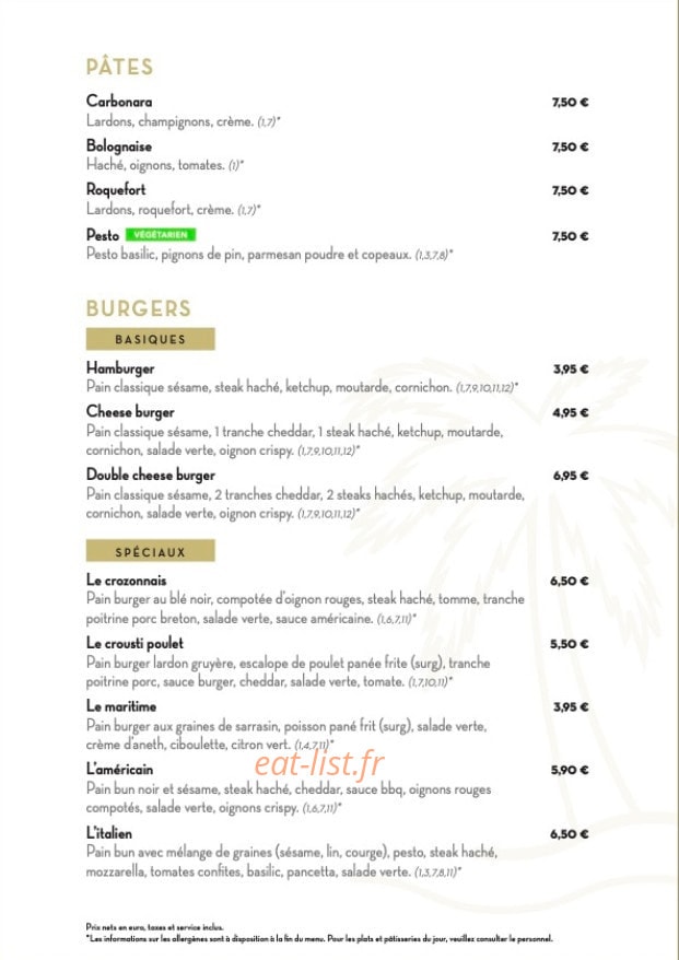 La Petite Île — carte page 3
