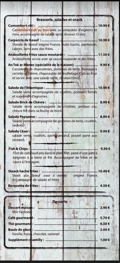 Le Bretagne — carte page 2