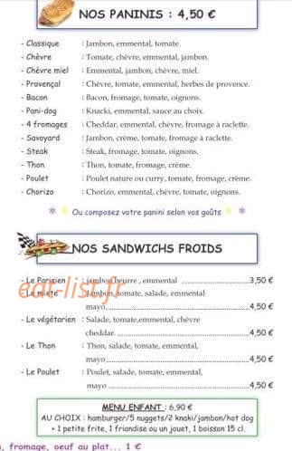 Méli Mélo — carte page 3
