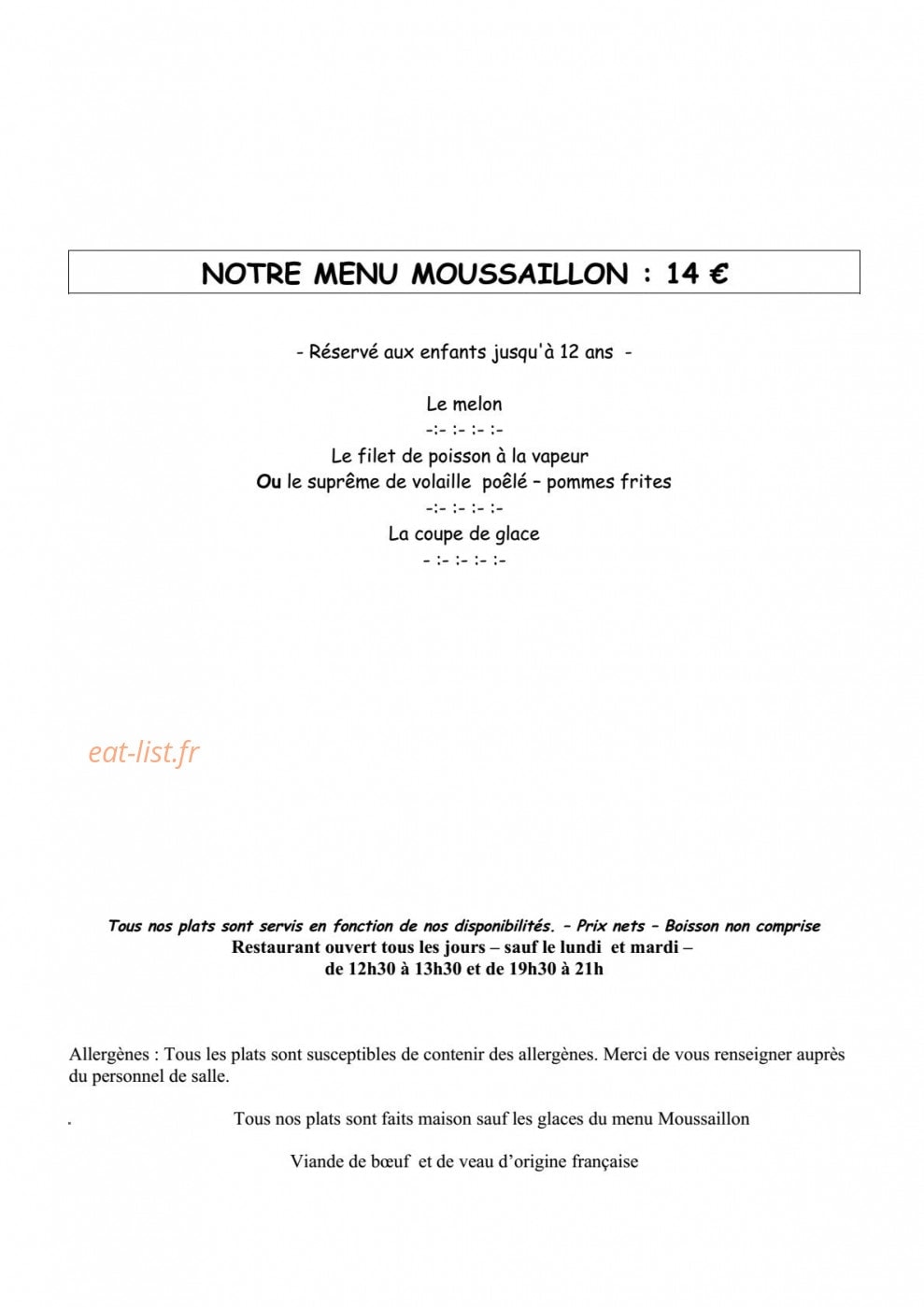 Belle - Vue — carte page 2