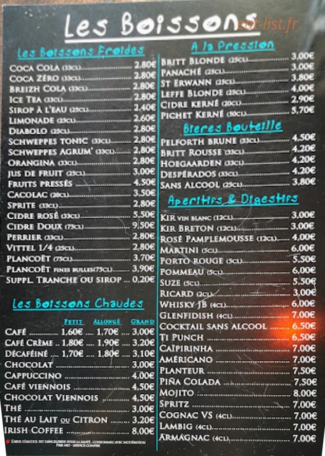Le Canot' — carte page 4