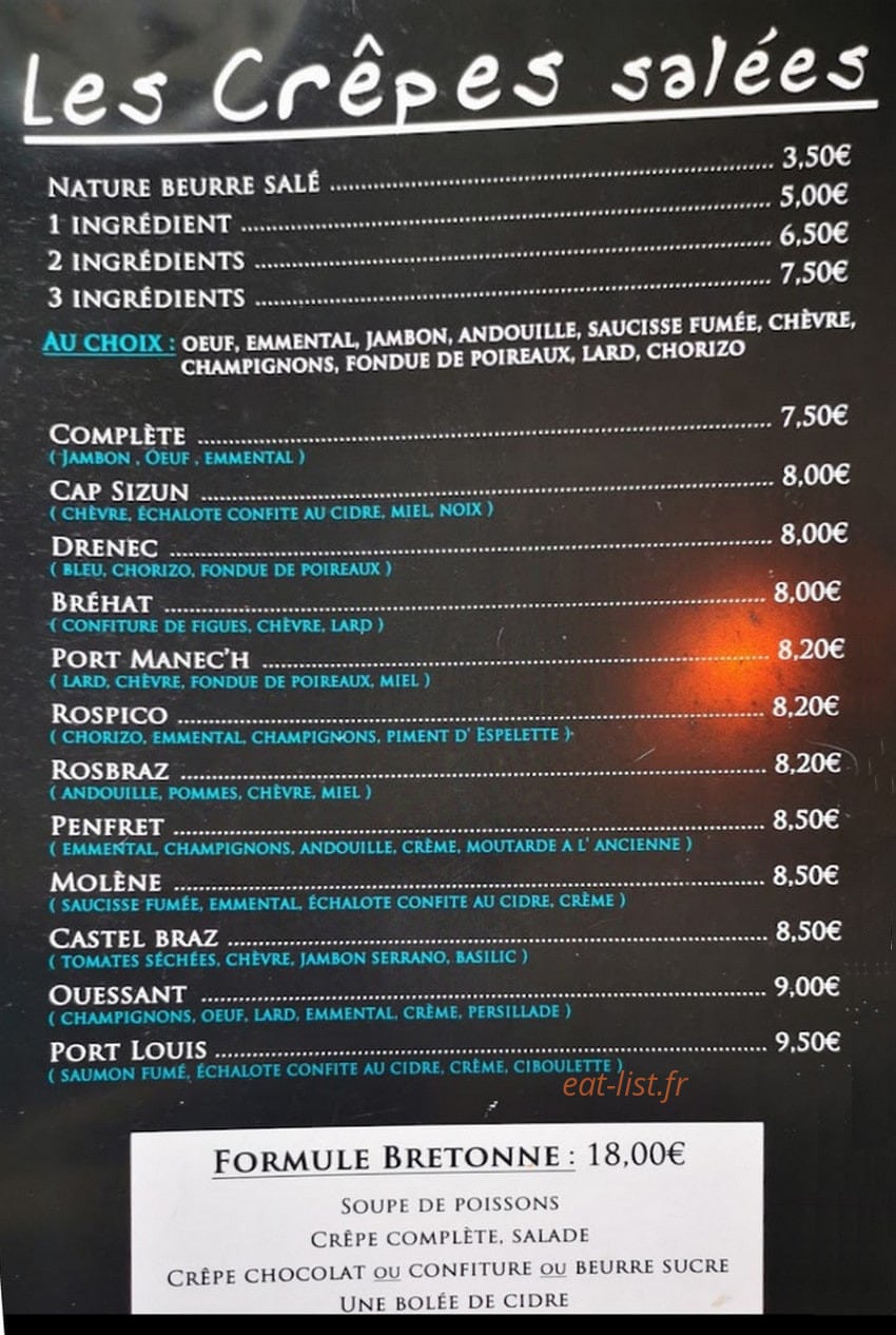 Le Canot' — carte page 2