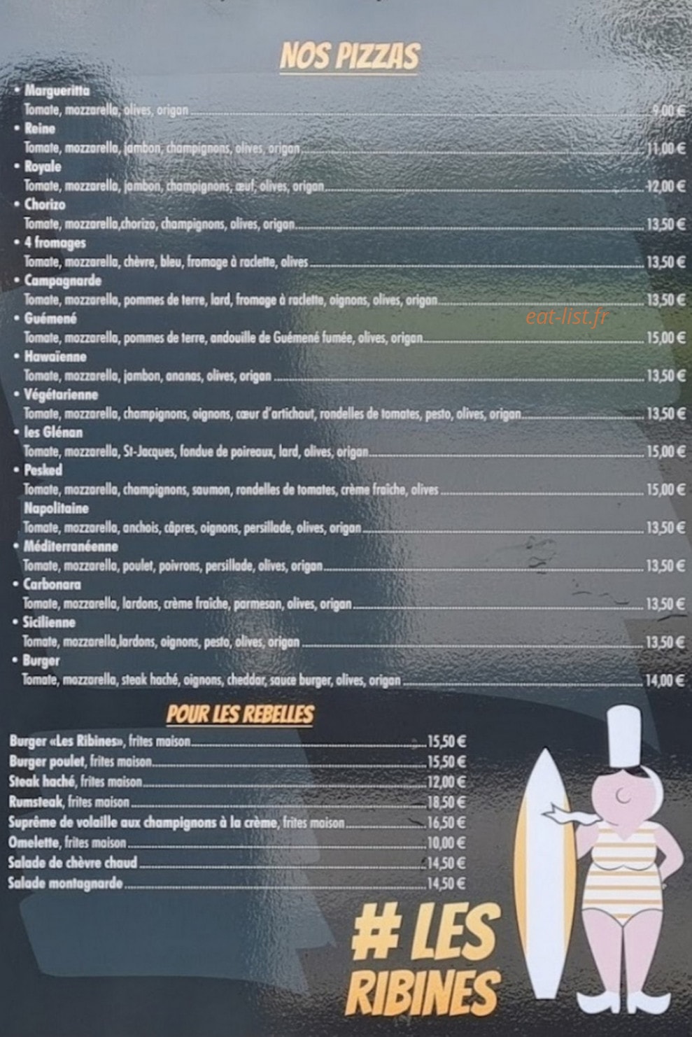 # Les Ribines — carte page 2