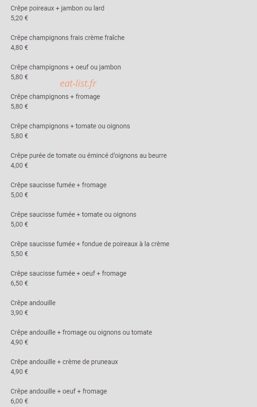 L'Épi d'Or — carte page 2