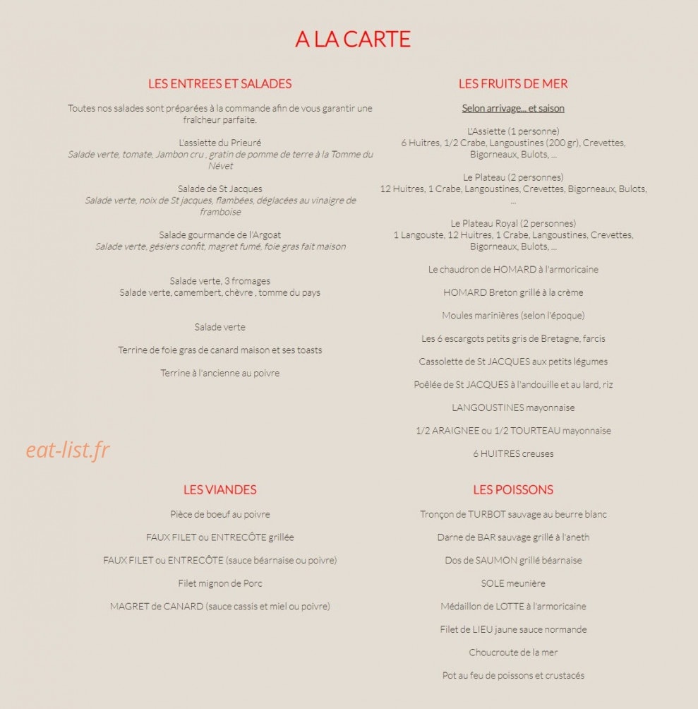 Le Prieuré — carte page 1