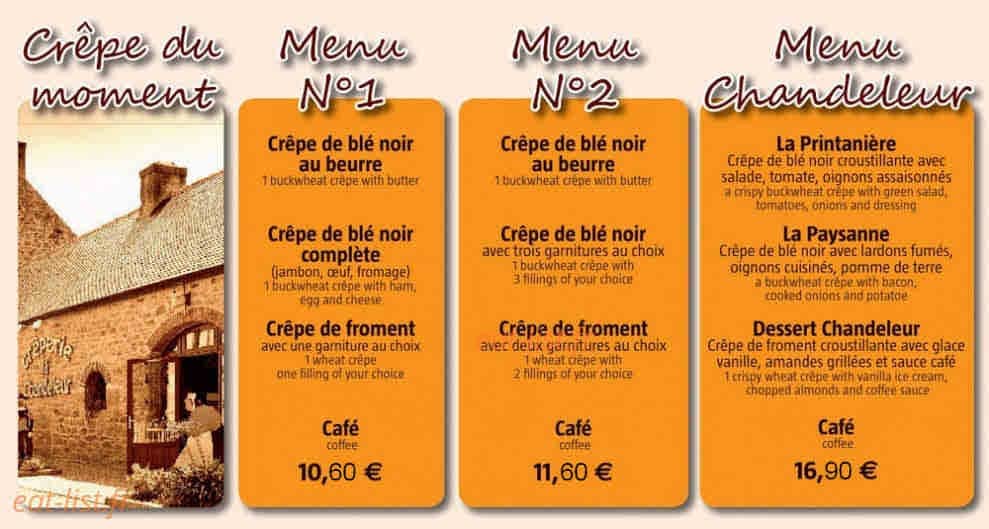 La Chandeleur — carte page 4