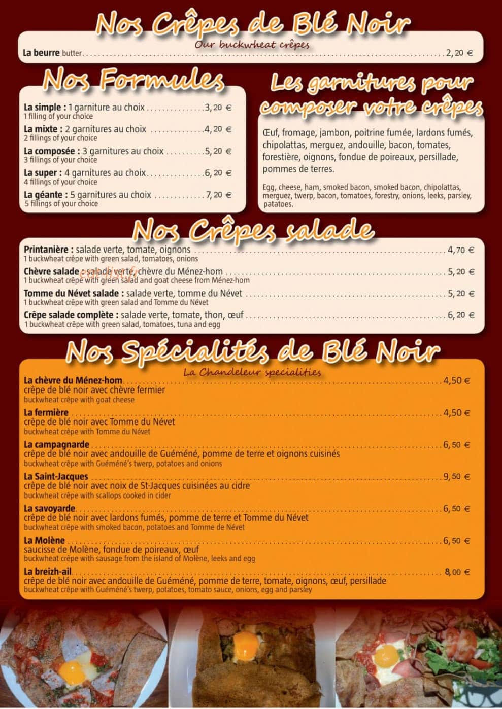 La Chandeleur — carte page 5