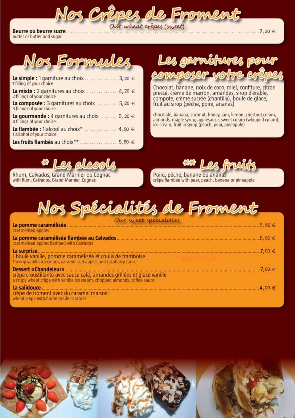 La Chandeleur — carte page 6