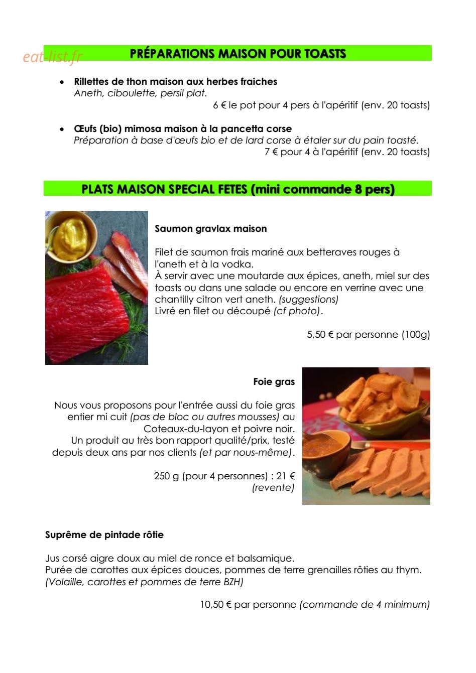 Bar en bol — carte page 2