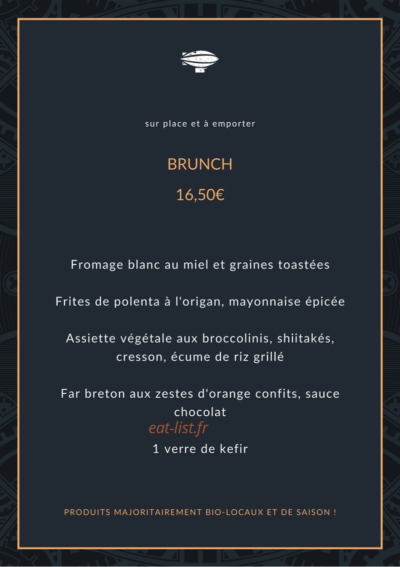 Beaj kafé — carte page 3