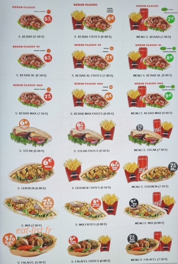 Best of Grill — carte page 1