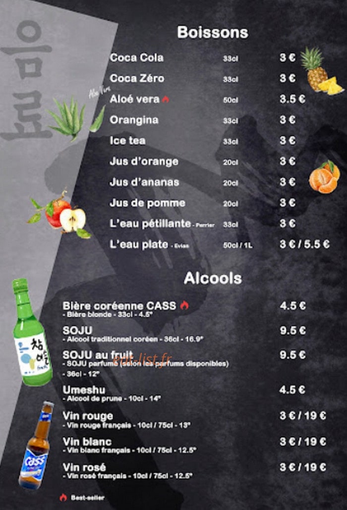 Bibim Coréen — carte page 4