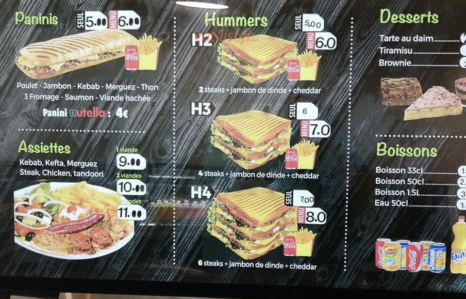 Blv kebab — carte page 4