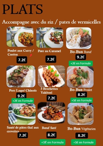 Bo Bun — carte page 2