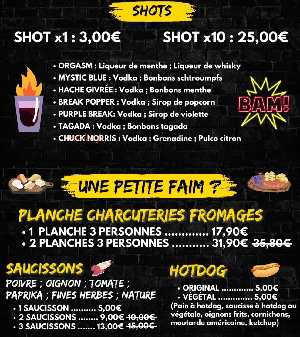 Breaking Club — carte page 1