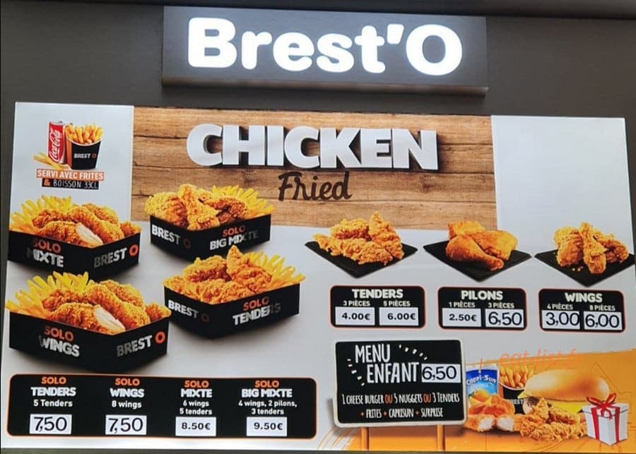 Brest'o — carte page 9