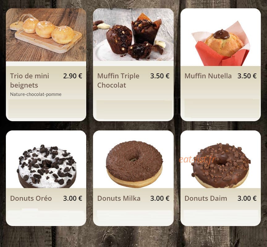 Doog Pizza — carte page 9