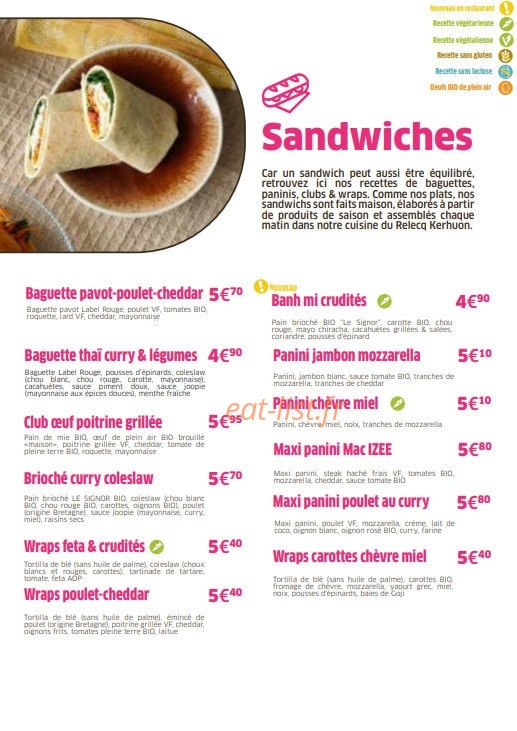 Izee — carte page 3