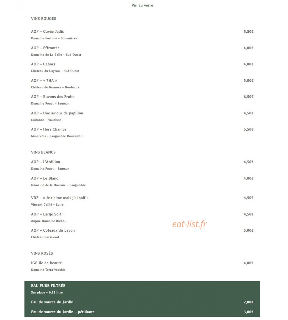 Jardin d'hiver — carte page 4