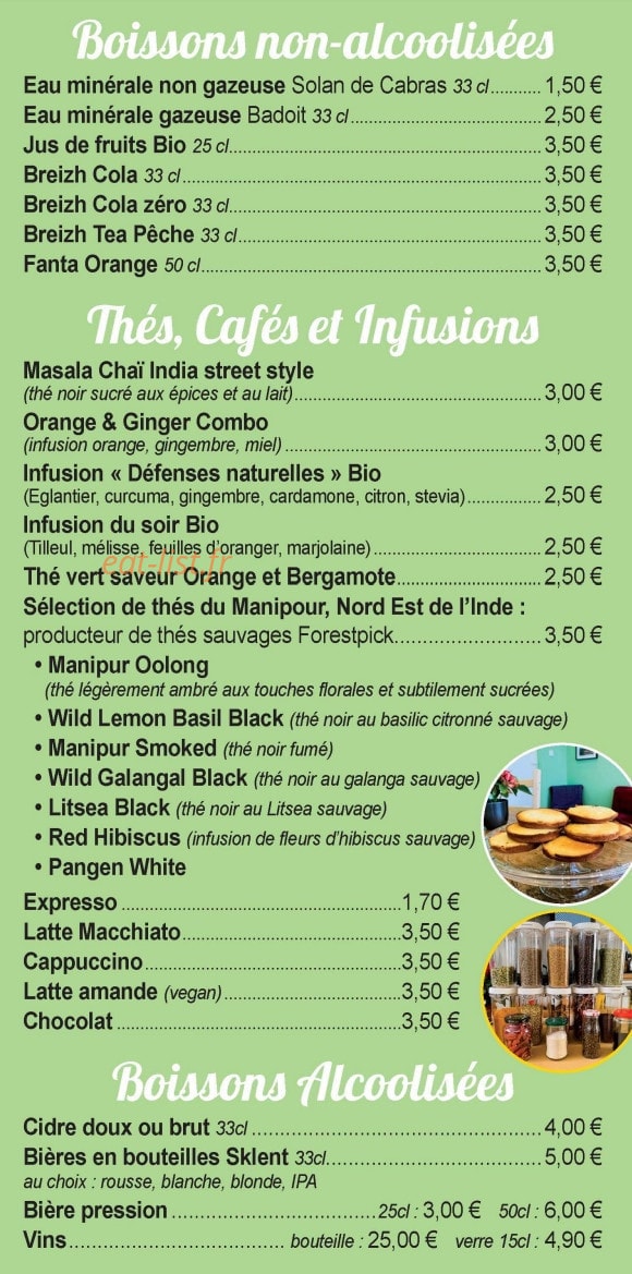 Kafé Kanggui — carte page 2