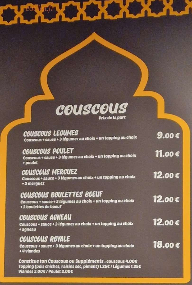 Kool Bien — carte page 1