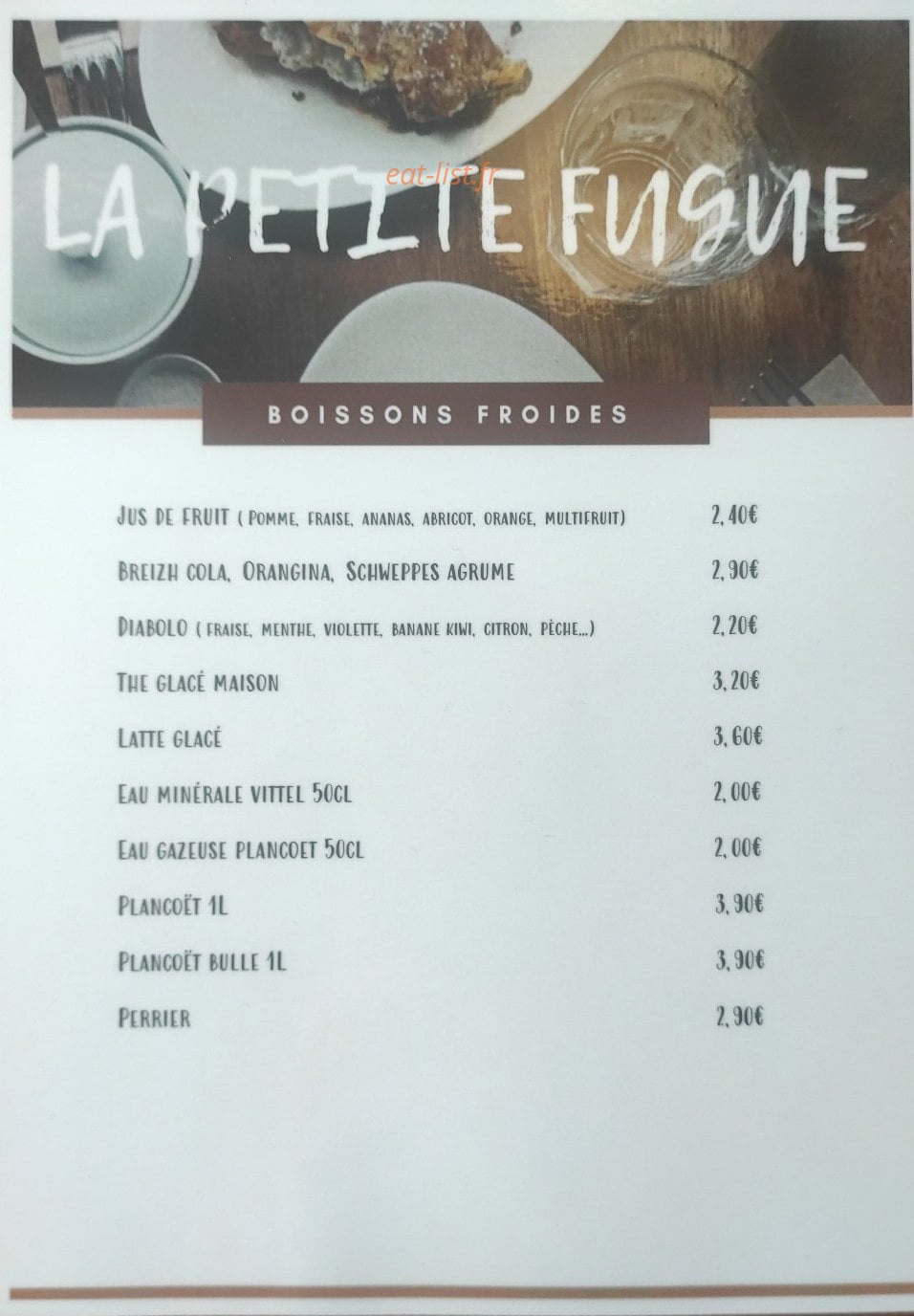La petite Fugue — carte page 3