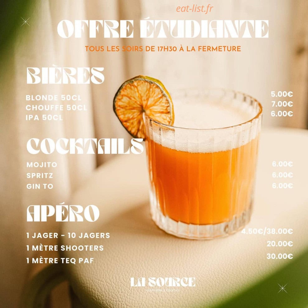 La Source — carte page 1
