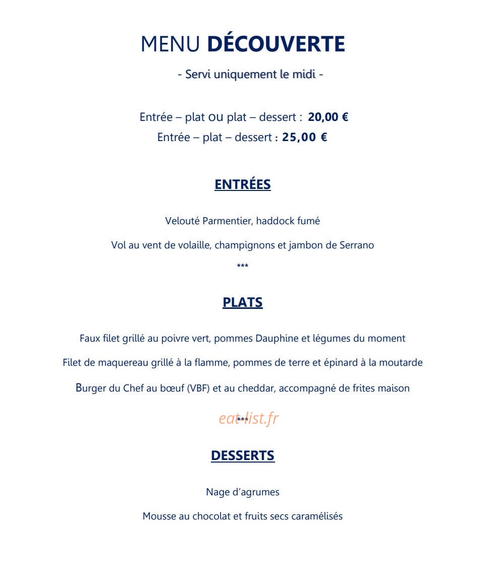 La Table de L'Amirauté — carte page 1