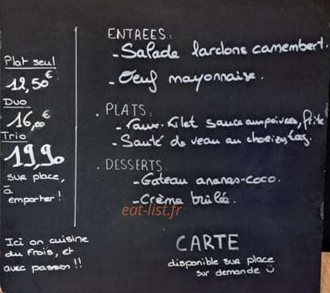 Le Balto — carte page 1