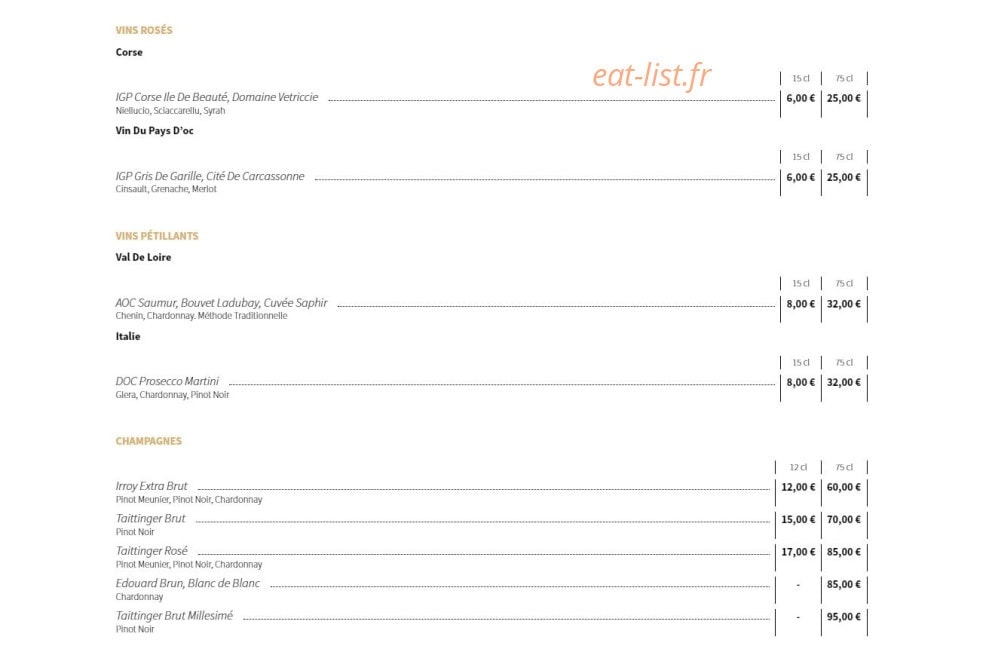 Le Conti — carte page 5
