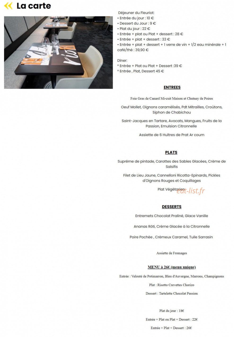 Le Fleuriot — carte page 1