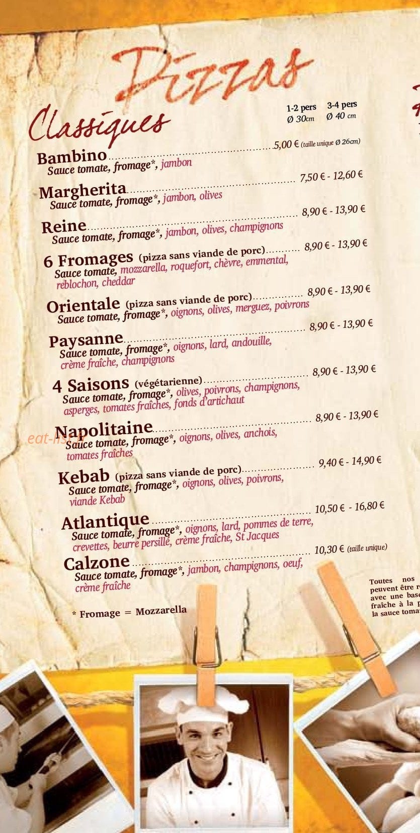 Le fournil des Provinces — carte page 2