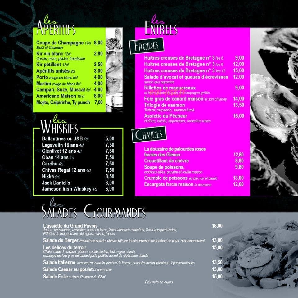 Le Grand Pavois — carte page 1