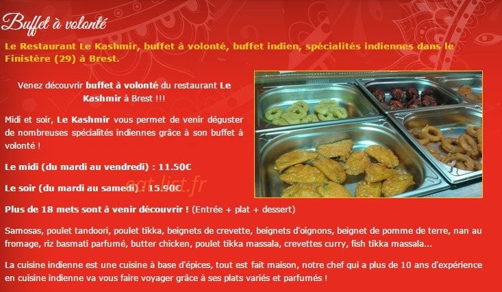 Le Kashmir — carte page 6