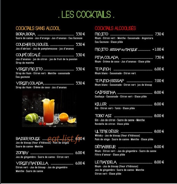 Le Mandela — carte page 3