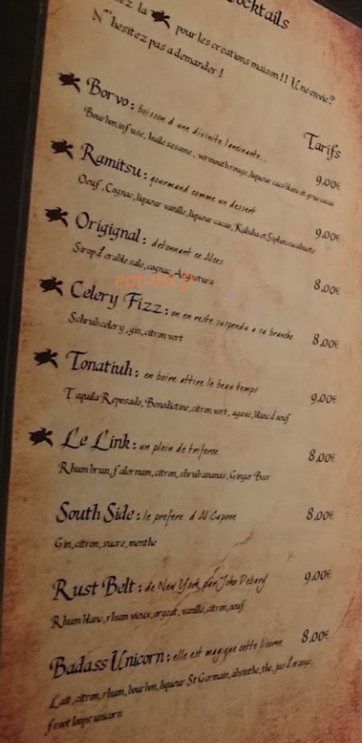 Le Tortuga — carte page 1