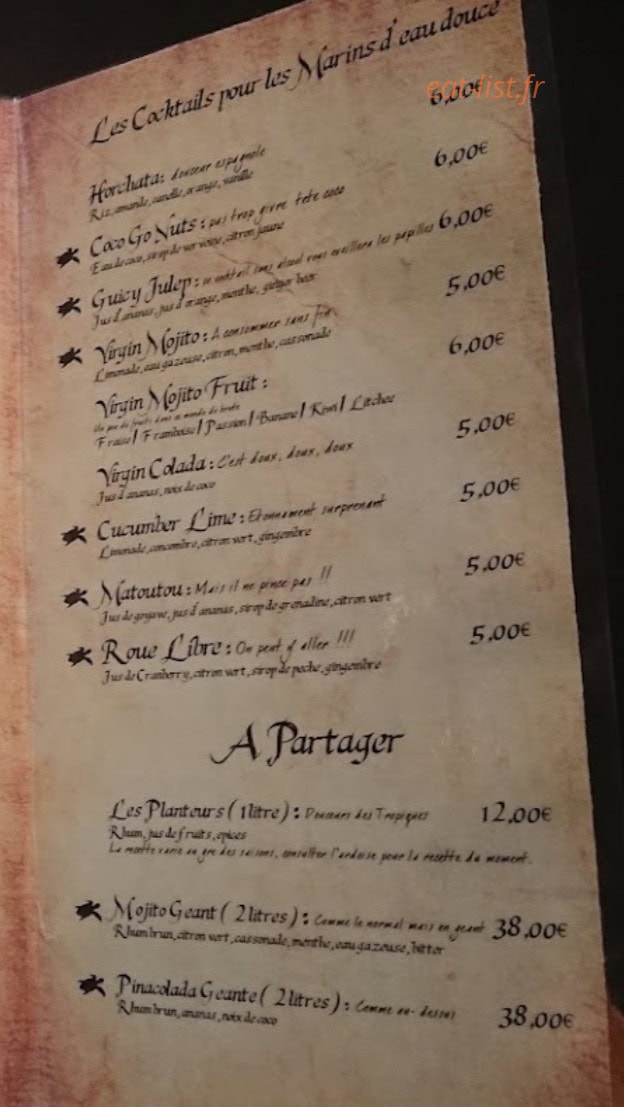 Le Tortuga — carte page 3